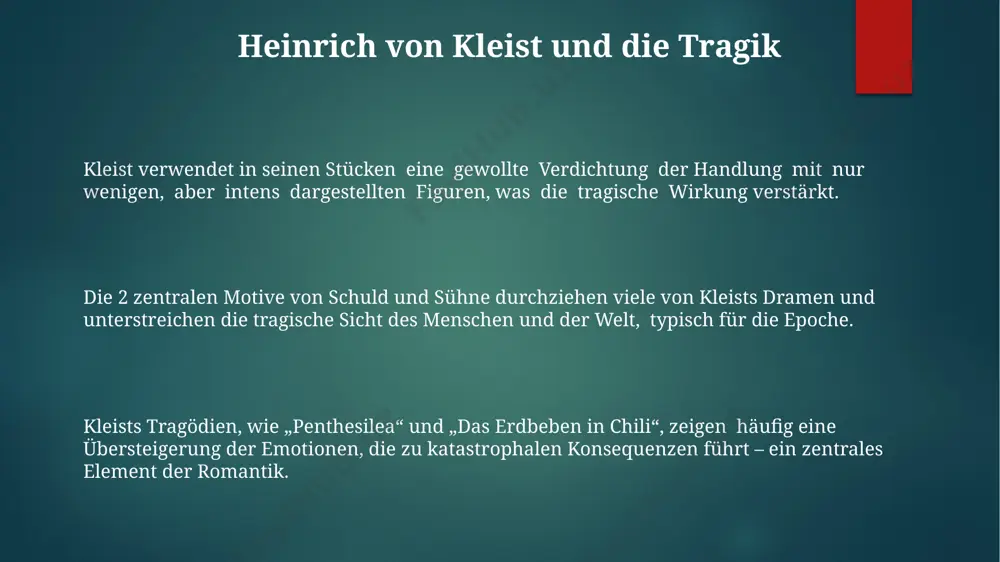 iebe, tod, religion) in höfischer und volkstümlicher literatur, unter berücksichtigung von 20 ausgewählten textbeispielen. goethe und schiller: giganten der epoche goethe und schiller führten eine über 15-jährige intensive korrespondenz, die über 1.200 briefe umfasst und wertvolle einblicke in ihre ästhetischen und philosophischen auseinandersetzungen bietet. die weimarer klassik, die durch die enge zusammenarbeit goethes und schillers geprägt wurde, definierte für ca. 20 jahre die kulturelle und literarische landschaft deutschlands. schillers "die räuber" (1781), ein sturm-und-drang-drama, beeinflusste goethes werk stark und markierte einen wichtigen wendepunkt in der entwicklung des deutschen dramas. die romantik: eine einführung „die romantik: eine einführung“ bietet über 200 seiten umfassende analysen zu mindestens 15 wichtigen romantik-autoren und ihren werken, inklusive detaillierter literaturwissenschaftlicher erörterungen. es analysiert über 50 schlüsselwerke der deutschen romantik, unter einbezug von philosophischen und gesellschaftsgeschichtlichen kontextualisierungen, vermittelt durch präzise literaturwissenschaftliche methoden. das buch präsentiert 3 verschiedene epochen der romantik, unterscheidet dabei frühromantik, hochromantik und spätromantik mit …