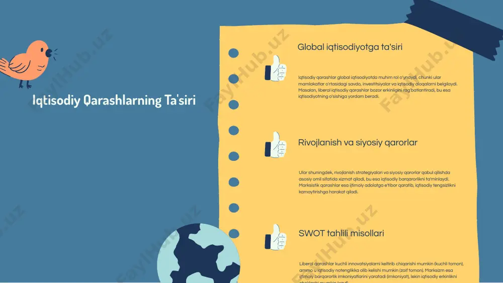 aniq dunyo iqtisodiy qarashlari - Page 5