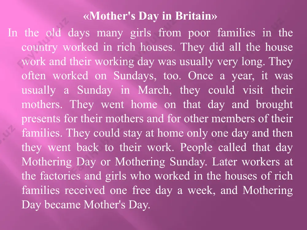 mother's day traditions - Page 5