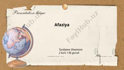 afaziya — PPTX