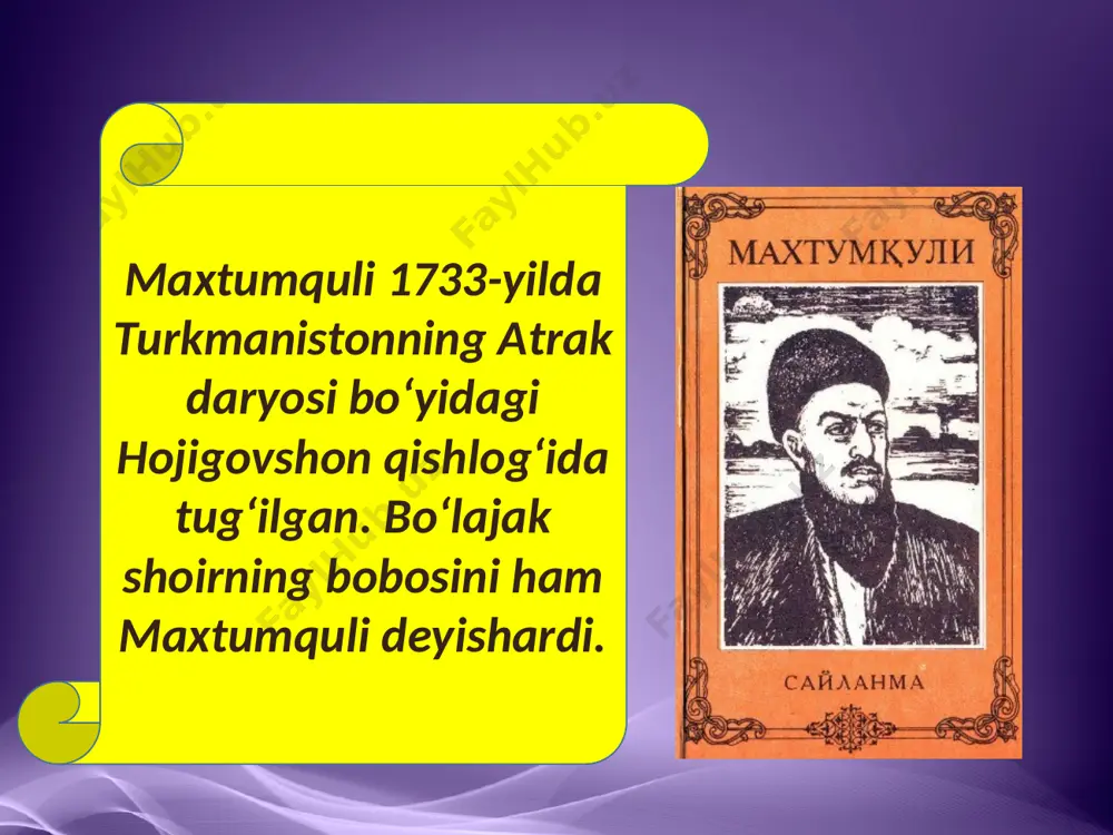 ng sifatlari tasvirlangan misralarni qayta o‘qib, sharhlang. 5. «g‘ariblik bir darddir, odam o‘ldirmas, o‘ldirmas hayotda, lekin kuldirmas» misralarining ma’nosi va ifoda yo‘sinini izohlang. image2.png image3.emf image4.jpeg image5.jpg image6.jpeg image7.jpeg image8.jpg image9.jpeg image10.jpeg image11.jpeg image12.jpeg image13.png image14.jpeg image1.png