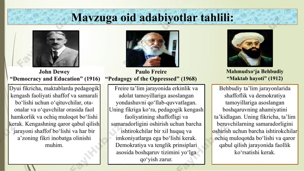 horakda pedagogik kengash faoliyatiga jamoatchilik nazorati kuchayadi, shaffoflik ta’minlanadi. 3. pedagogik kengash qarorlarining samarali amalga oshirilishini ta’minlash qarorlarni ijrochilarga o‘z vaqtida yetkazish, ijro ustidan muntazam monitoring o‘rnatish. ta’lim muassasasi rahbari, metodbirlashma rahbarlari. har chorakda pedagogik kengash qarorlarining samarali amalga oshirilishi ta’minlanadi chora-tadbirlar rejasi e’tiboringiz uchun rahmat!!! image1.png image2.png image3.png image4.png image5.jpeg image6.png image7.png image8.jpeg image9.png image10.png image11.png image12.jpeg image13.jpeg image14.jpeg image15.jpeg image16.png image17.png image18.png image19.png image20.png image21.png