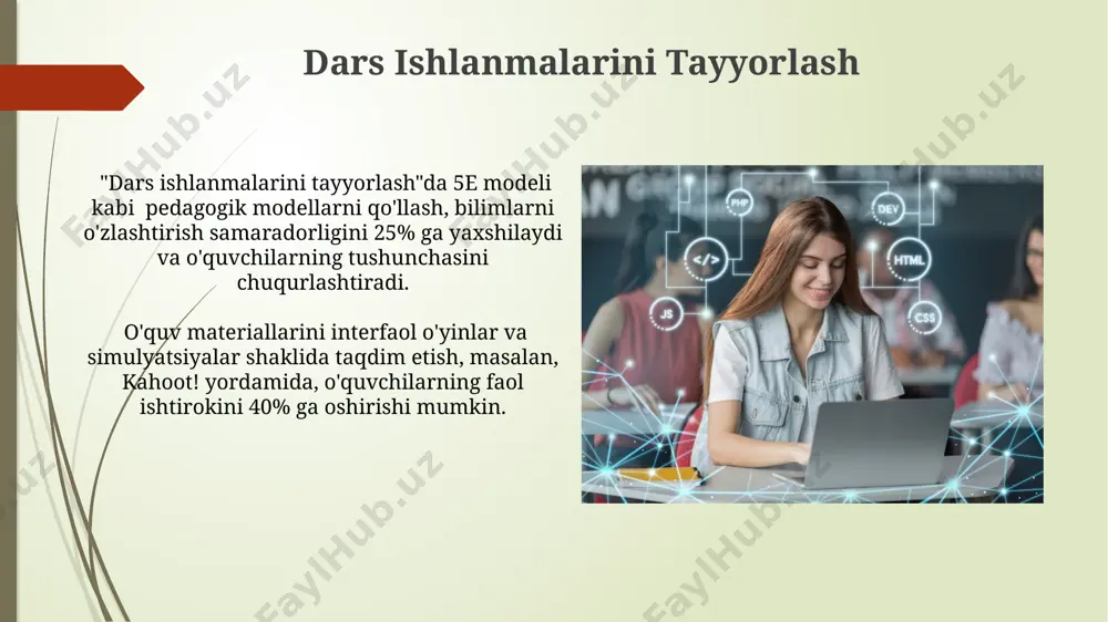 pedagogik jarayonni loyihalash texnalogiyalari - Page 4