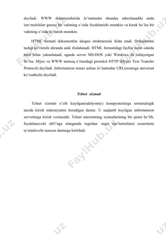 internetda mavjud bo’lgan xizmat turlari - Page 4