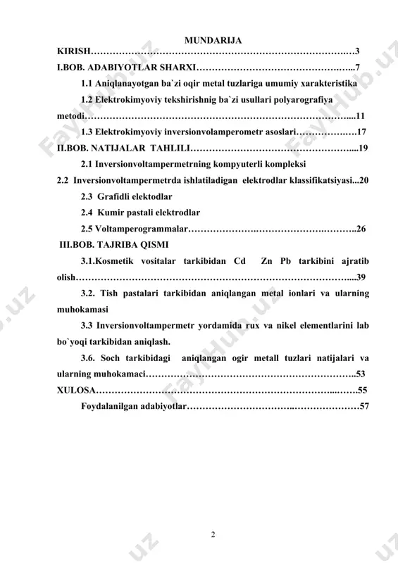 oralar dasturini samarali amalga oshirishni huquqiy ta`minlash, dunyodagi sanoqli davlatlar qatorida o`zbekistonga iqtisodiyotning barqaror o`sish sur`atlarini saqlab qolish va aholining real daromadlarini oshirish imkonini beradi [1]. uzoq muddatli istiqbolga mo`ljallangan, mamlakatimizning salohiyati, qudrati va iqtisodiyotimizning raqobatdoshligini oshirishda hal qiluvchi ahamiyat kasb etadigan navbatdagi muhim ustuvor yo`nalish-bu asosiy yetakchi sohalarni modernizatsiya qilish, texnik va texnologik yangilash, transport va infrotuzilma kommunikatsiyalarini rivojlantirishga qaratilgan strategik ahamiyatga molik loyihalarni amalga oshirish uchun faol investitsiya siyosatini olib borishdan iborat. fuqarolarning o`zini-o`zi boshqarish organlarining jamiyat va davlat qurilishi tizimidagi huquq hamda vakolatlarini kengaytirishga qaratilgan qonunchilikni takomillashtirish masalasi ustuvor yo`nalishga aylanishi zarur [2]. asosiy vazifamiz-vatanimiz taraqqiyoti va xalqimiz farovonligini yanada yuksaltirishdir. 2010 yilda o`z oldimizga quyayotgan yuksak maqsad, vazifa va rejalar qanday og`ir bo`lmasin, bularning barchasi, avvalo mamlakatimizning taraqqiy topgan davlatlar qatoriga chiqishi yangi qadamdir [3]. 1 mavzuning dolzarbligi davriy sistemada ma`lum bo`lgan elementlarning 85tasi metall va 22tasi metallmas xisoblanadi. atom massasi 50dan ortik bo`lgan elementlar yigindisining …