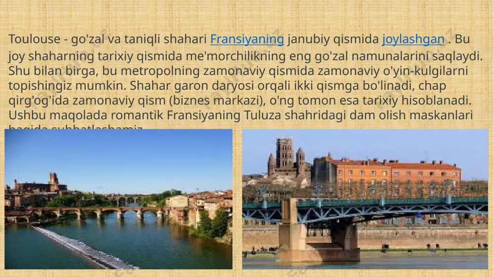 tuluzaning geografiyasi va madaniyati - Page 5
