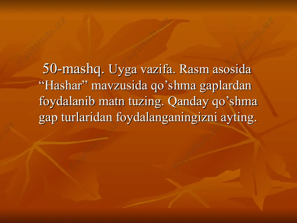 qo’shma gaplar tasnifi - Page 5