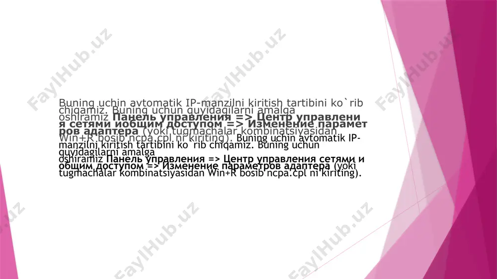 wifi yordamida ikkita noutbutni bir-biri bilan bog’lash - Page 4