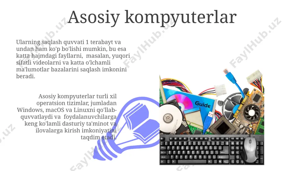 kompyuter turlari va ularning vazifalari - Page 3