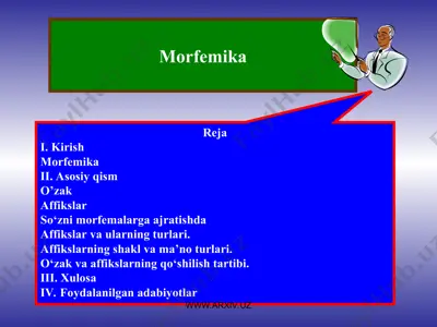 morfemika — PPT