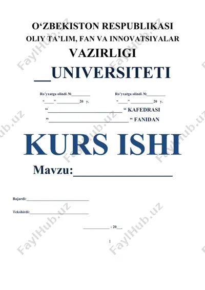 o’simliklarda parazitlik qiluvchi chuvalchanglar — DOCX