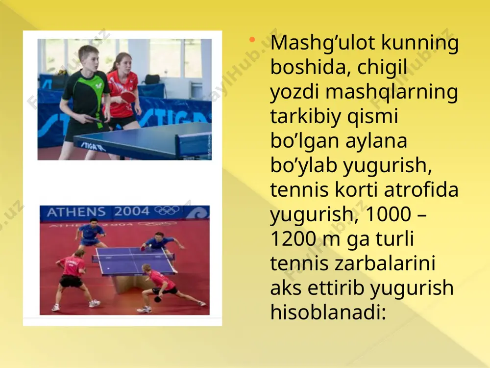 stol tennisida trenirovka va o’rgatish metodikasi - Page 4