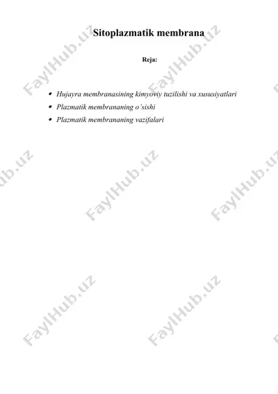 sitoplazmatik membrana — DOCX