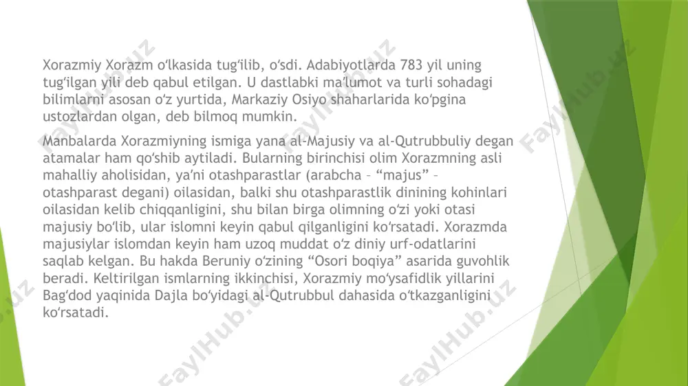 muhammad al xorazmiy - Page 5