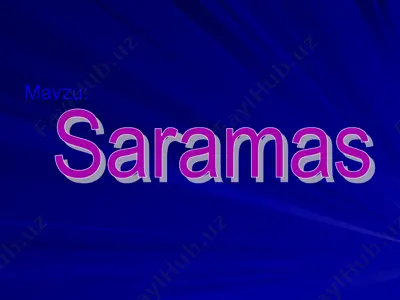 saramas — PPT