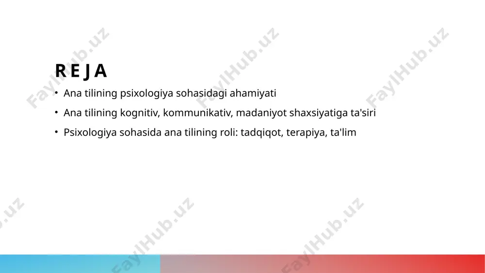 . 2 til va fikr ana til fikr va tushunchalarimizga to'g'ri ta'sir qiladi. tilimiz bilan bog'liq madaniyotimiz, tadbirlarimiz va o'ylarimiz o'zgaradi. 3 kommunikatsiya va madaniy identifikatsiya ana tilimiz orqali biz o'zimizni yaxshi ifodalaymiz va boshqalar bilan o'zimizni birlashtiramiz. bu kommunikatsiya va identifikatsiya uchun kritik ahamiyatga ega. kognitiv so'zlar: ana tili va o'zgarmaslik. kognitiv so'zlar ana tili va o'zgarmaslikning muhim qismlaridir. ana tili fikrni ifoda qilishda va o'ylashda o'zgarmaslik yaratishda katta ahamiyatga ega. bu, psixologiya sohasida o'zgarmaslik va kommunikatsiya jarayonlarini tushunishda yordam beradi. photo by akshay chauhan on unsplash kommunikatsiya va ana tilning ahamiyati psixologiyada. kommunikatsiya va til o'rtasidagi aloqa ana til va o'ziga xos xususiyatlari til va ma'nosi psixologiya sohasida o'z tilini foydalanish, o'z fikrlarini ifoda qilish va boshqa kishilarga yetkazish aloqalarda ana tilning ahamiyati kengayib boradi. ana til insonning identitetini, dunyoqarashini va psixologik rivojlanishini ko'rsatadi. bu xususiyatlar psixologiya sohasidagi kommunikatsiyani o'zlashtiradi. til o'zining ma'nolari va tuzilishi orqali insonlar o'rtasidagi …