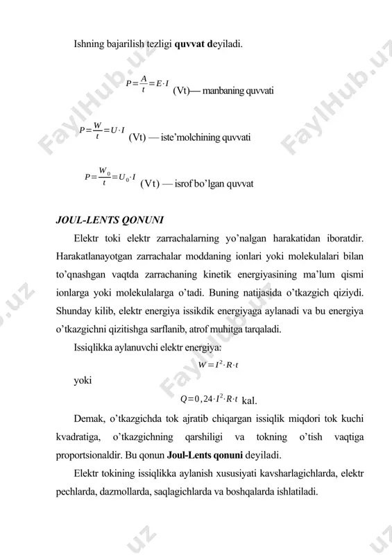 o‘zgarmas tok zanjirlari - Page 5