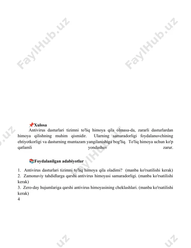 antivirus dasturlari to'liq himoyasi. - Page 5