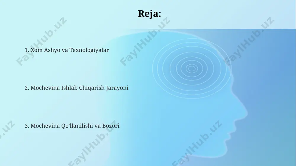 rajasini oshiradi. urea ishlab chiqarishda yuqori bosimli (130-200 atm) reaktorlar qo'llaniladi, bu yerda ammiak va karbon dioksidning reaksiyasi 180-200°c haroratda katalizator ishtirokida amalga oshiriladi. karbamid ishlab chiqarish jarayoni urea sintez reaktsiyasi muvozanat reaksiyasi bo'lib, hosil bo'lgan karbamidning bir qismi suv va ammiak hosil qilish uchun parchalanishi mumkin, bu unumdorlikni pasaytiradi. karbamid granulalarini olish uchun, reaksiya mahsulotlarini kristallash va keyinchalik sentrifugadan o'tkazish orqali suv va ortiqcha ammiak ajratiladi, bu jarayon unumdorlikning 90% dan ortig'ini tashkil qiladi. karbamid ishlab chiqarishda ammiak va karbon dioksid 200-250 atmosferalik bosim va 180-200°c haroratda reaksiyaga kirishadi, bu jarayon yuqori energiya sarfini talab qiladi. xavfsizlik texnikasi va ekologik masalalar urea ishlab chiqarish jarayonida chiqindi gazlar tarkibida 2-3% ammiak va karbonat angidrid bo'lib, ularni tozalash va atmosfera ifloslanishini kamaytirish uchun maxsus filtrlar va qayta ishlash tizimlaridan foydalanish talab etiladi. suv resurslarining ifloslanishiga yo'l qo'ymaslik uchun, ishlab chiqarish jarayonida hosil bo'lgan suyuq chiqindilarni tozalash va qayta ishlash darajasi kamida …
