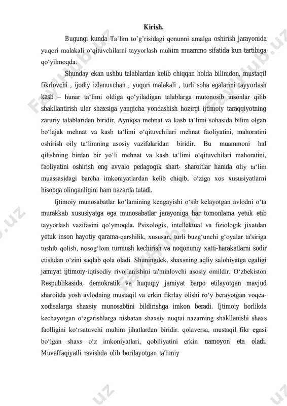 amoa (lotincha «kollektivus» so‘zining tarjimasi bo‘lib, yig‘ilma, omma, birgalikdagi majlis, birlashma, guruh) bir necha a'zo (kishi)lardan iborat bo‘lib, ijtimoiy ahamiyatga ega umumiy maqsad asosida tashkil topgan guruh demakdir. zamonaviy talqinda «jamoa» tushunchasi ikki xil ma'noda ishlatiladi. birinchidan, jamoa deganda bir necha kishilarning muayyan maqsad yo‘lida birlashuvidan iborat tashkiliy guruhi tushuniladi (masalan ishlab chiqarish jamoasi, zavod jamoasi, o‘quv yurti jamoasi, xo‘jalik jamosi va hokazo). ikkinchidan, jamoa deganda yuqori darajada uyushtirilgan guruh tushuniladi. chunonchi, o‘quvchilar jamoasi yuqori darajada uyushtirilgan birlashma hisoblanadi. jamoada va jamoa yordamida tarbiyalash - tarbiya tizimida muhim ahamiyatga ega bo‘lgan tamoyillardan biridir. shaxsni shakllantirishda jamoaning etakchi rol o‘ynashi to‘g‘risidagi fikrlar pedagogika fanining ilk rivojlanish davrlaridayoq bildirilgan. jamoada uning a'zolari o‘rtasidagi munosabatning alohida shakli yuzaga keladi, bu esa shaxsning jamoa bilan birgalikda rivojlanshini ta'minlaydi. lekin har qanday guruhni ham jamoa deb hisoblab bo‘lmaydi. jamoa bir qator belgilarga egadirki, mazkur belgilar jamoani kishilarning etarli darajada uyushgan har qanday guruhdan ajratib turadi. …