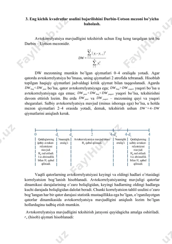 vaqtli qatorlar darajalarining avtokorrelyatsiyasi - Page 5