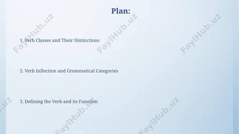 s multifaceted nature sets them apart. unlike nouns or adjectives, verbs are the central components of predicates, forming the core meaning of a clause. they fundamentally show action, state of being, or occurrence, influencing the entire sentence structure. thank you for your attention @taqdimot_robot image4.png image5.jpg image6.jpg image7.jpg image8.jpg image3.jpeg