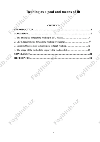 reading as a goal and means of flt — DOCX
