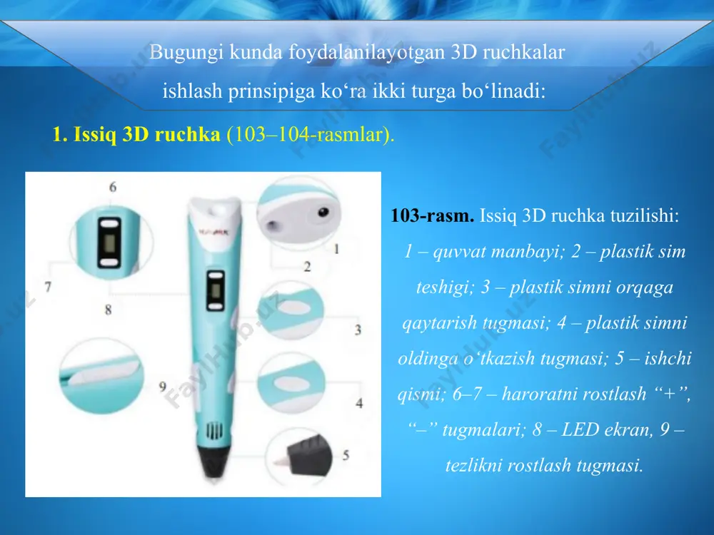 3d ruchkada har xil uch o‘lchamli obyektlar yasash 5-sinf - Page 5