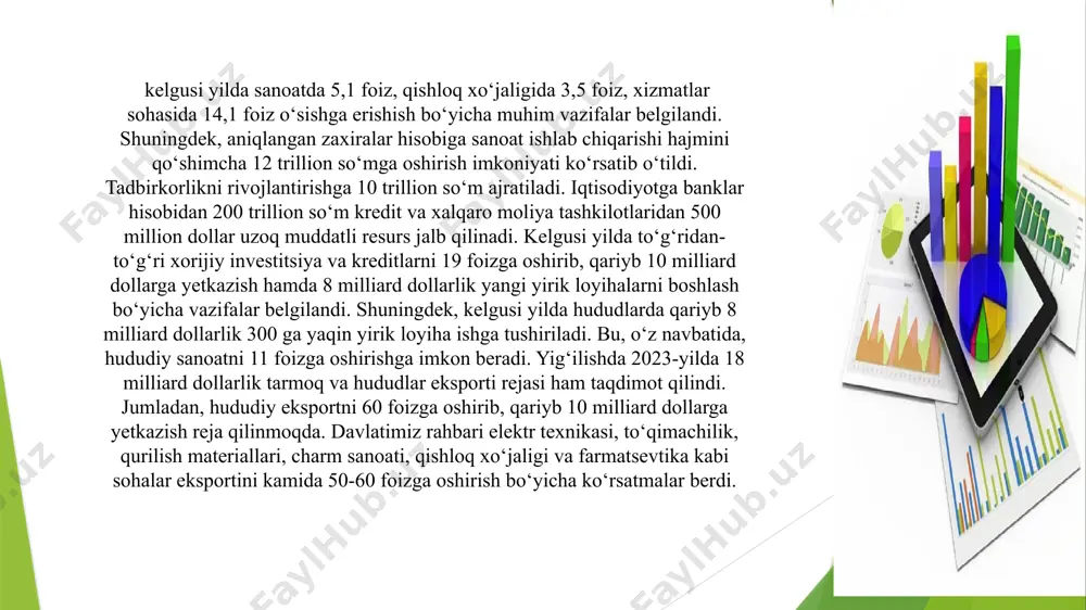 o'zbekistondabarqaror o'sishni taminlashni omillari - Page 5