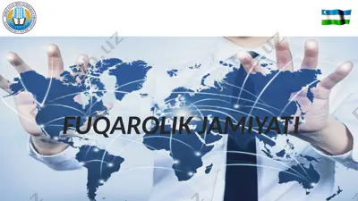 fuqarolik jamiyatini takomillashtirish — PPTX