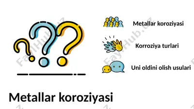 metallar korroziyasi — PPTX