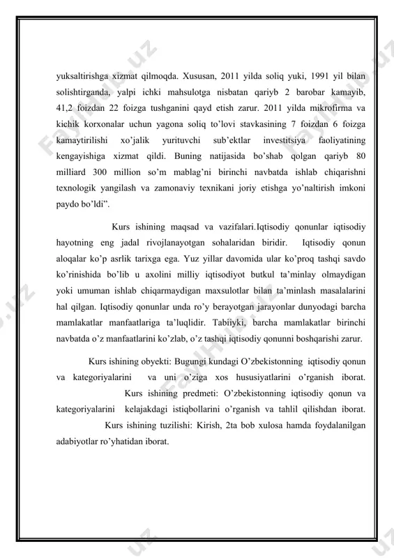 arining mazmunini ochib berishga alohida e’tibor qaratiladi. 1. iqtisodiyot va uning bosh masalasi. iqtisodiyot nazariyasi fanini, uning qonun-qoidalarini bilish uchun, eng avvalo, iqtisodiyotning o’zi nima, uning vazifasi nimalardan iborat, degan savolga javob berish lozimdir. insoniyat hayoti va uning taraqqiyoti juda murakkab, ko’’ qirrali va g’oyat chigal muammolarga boydir. bu muammolar kishilarning moddiy ne’matlar ishlab chiqarish, xizmatlar ko’rsatish, fan, madaniyat, siyosat, mafkura, axloq, davlatni boshqarish sohalaridagi va nihoyat, oiladagi va boshqa faoliyat turlarining borgan sari ko’’ayib, rivojlanib hamda ularning o’zgarib borishi natijasida vujudga keladi. uzoq davrlar davomida insoniyat fikrini band qilib kelgan ayrim masalalar bugungi kunda oddiy haqiqat va oson bilish mumkin bo’lgan narsaga o’xshab ko’rinadi. masalan, bugun hammaga ma’lumki, kishilar yashashlari, siyosat, san’at, adabiyot, fan, ma’rifat, madaniyat, ta’lim bilan shug’ullanishlari uchun hayotiy ne’matlarni iste’mol qilishlari, kiyinishlari kerak. buning uchun esa oziq-ovqat, kiyim-kechak, uy-joy va turli xizmatlardan iborat hayotiy vositalar zarur. har bir kishi, o’zining kundalik hayotida bir qancha muammolarga, ya’ni …