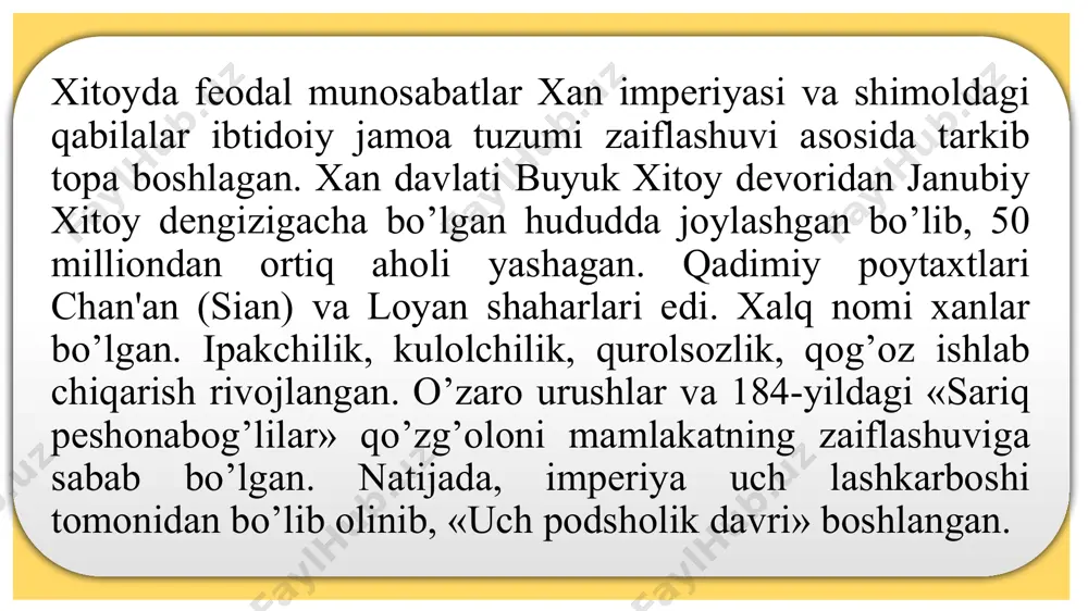 iii-vi asrlarda xitoy - Page 3