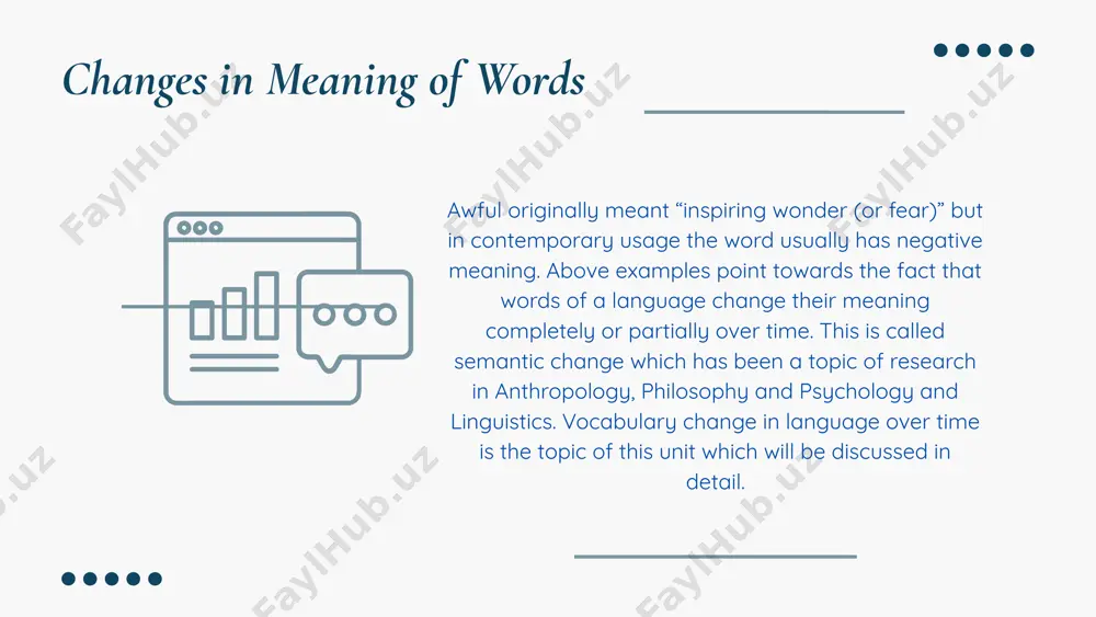 changes in meaning of words - Page 4