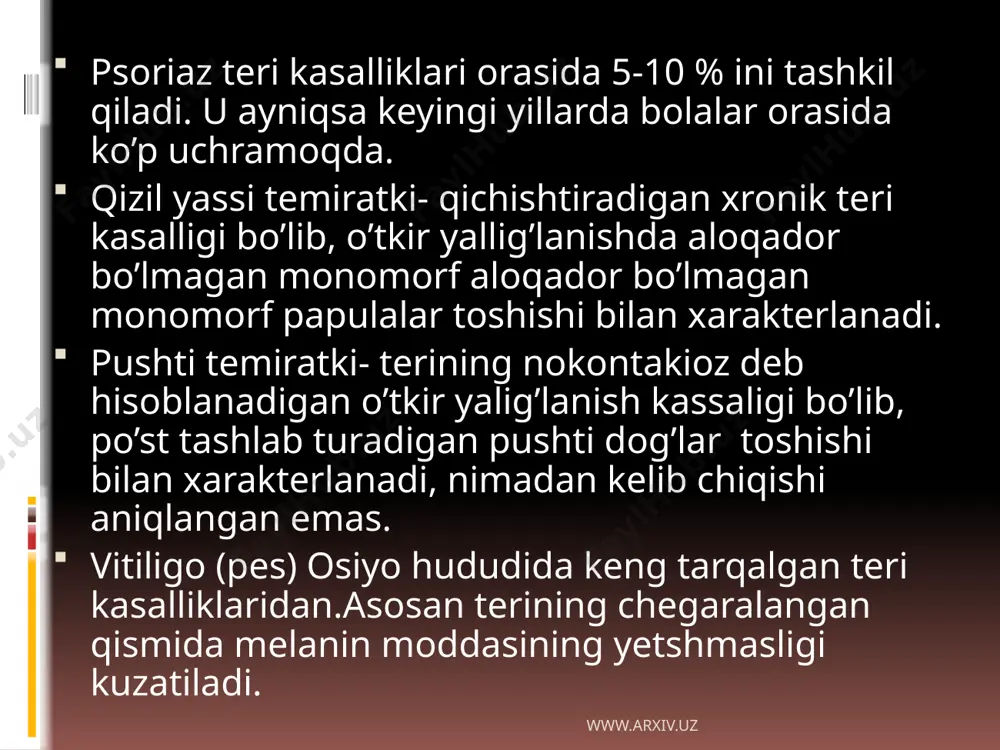 etiologiyasi yetarlicha aniqlanmagan va terining yiringli kasalliklari - Page 3