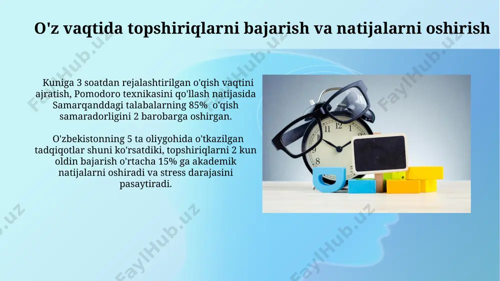 ta'lim olish jarayonida vaqtni boshqarish ko‘nikmalari - Page 4