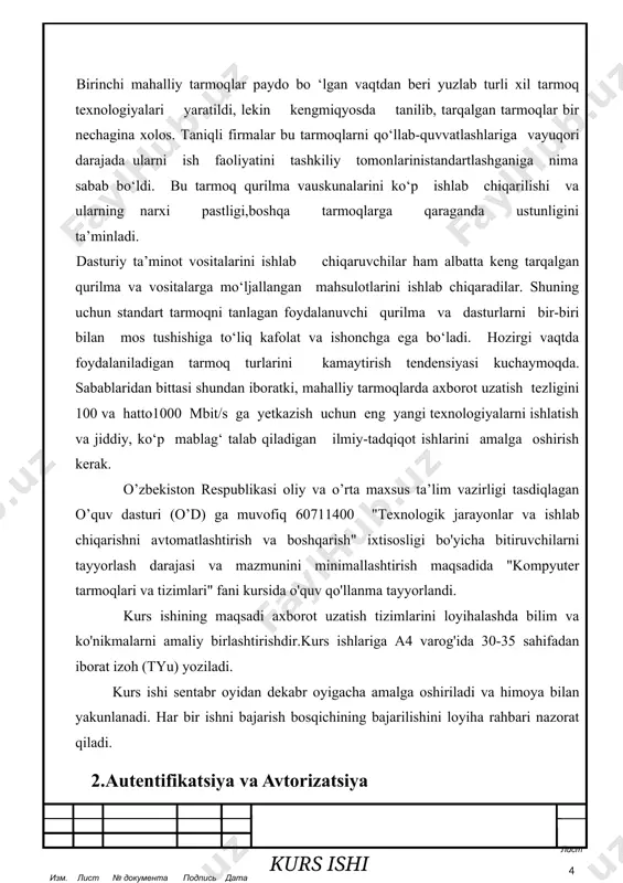 irganingizda, foydalanuvchi nomini kiritasiz (login). agarda siz yangi hisob qaydnomasi (profile) yaratmoqchi bo'lsangiz, sizdan identifikatsiyalash uchun foydalanuvchi nomini tanlashingiz so'raladi. kirish paytida siz kiritadigan foydalanuvchi nomi bu "identifikatsiya" dir. bu shunchaki sizning shaxsingizni tasdiqlash usulidir. yana ham oddiyroq aytadigan bo'lsak siz kiritadigan foydalanuvchi nomi bu barcha ilovalar yoki veb saytlarda so'raladigan login, e-mail yoki telefon raqamini tushunish mumkin. autentifikatsiya (authentication) autentifikatsiya bu sizning foydalanuvchi identifikatoringizni tekshirish uchun foydalanuvchi nomi / foydalanuvchi identifikatori va parol kabi ma'lumotlarini tekshirish bilan bog'liq jarayonni o'z ichiga oladi. shundan so'ng tizim sizning ma'lumotingizdan foydalanayotganligingiz yoki yo'qligingizni tekshiradi. global yoki lokal tarmoqlarda bo'lsin, tizim login parollar orqali foydalanuvchi identifikatorini tasdiqlaydi. odatda autentifikatsiya qilish foydalanuvchi nomi va parol orqali amalga oshiriladi, garchi autentifikatsiya qilishning boshqa usullari bo'lsa ham. oddiyroq aytadigan bo'lsak, siz login va parolingiz orqali tizimga kirishga urunishingiz bu autentifikatsiya deyiladi. autentifikatsiya qilish omillari tizim har kimga biron bir narsaga kirish huquqini berishdan oldin shaxsini tasdiqlash …