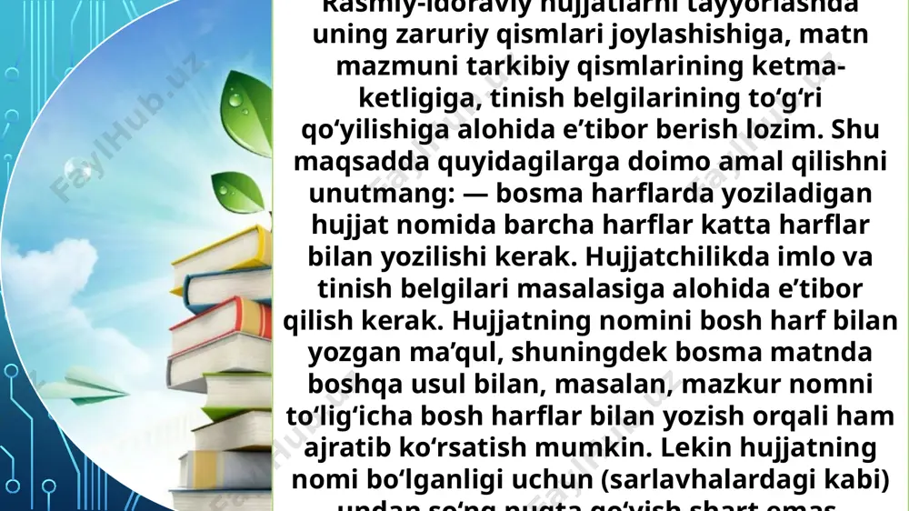 ilmiy rasmiy idoraviy uslubiyat - Page 5