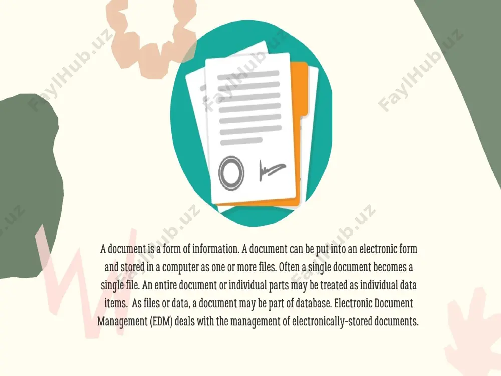 the concept of the document and its functions - Page 4