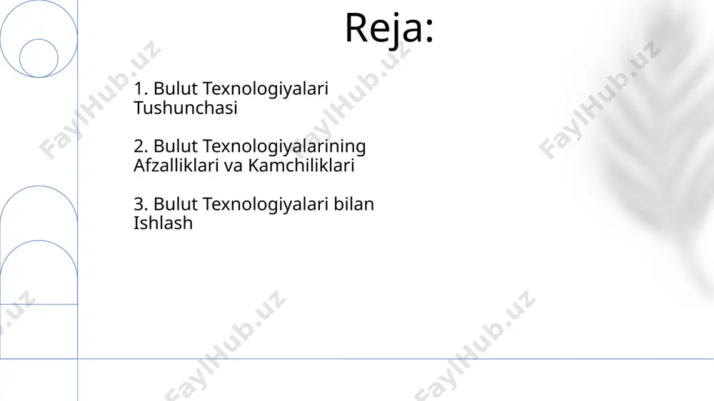 hiliklar mavjud. google cloud platform (gcp) kabi bulut platformalari global miqyosda joylashgan serverlar tarmog'idan foydalanib, yuqori mavjudlikni ta'minlaydi va shuningdek, o'sishga moslashuvchanlikni ta'minlaydi, biroq ma'lumotlarning geografik tarqalishi tufayli ma'lumotlarga kirish vaqti ba'zi hollarda ortishi mumkin. 5. bulut texnologiyalariga o'tish va integratsiya bulut texnologiyalariga o'tish jarayoni, o'rtacha 6-12 oy davom etadi va 3 bosqichdan iborat bo'lib, mutaxassislarning aqsh va germaniyadan maslahatlarini o'z ichiga oladi. bulutga o'tishdan keyin kompaniyaning server xarajatlari taxminan 30% ga kamayadi, bu esa 5000 dan ortiq xodimlarga ega bo'lgan korxonalar uchun sezilarli tejashni ta'minlaydi. 6. bulut texnologiyalarining kelajagi yaponiya va janubiy koreya kabi osiyo mamlakatlari, bulut texnologiyalariga yuqori darajada sarmoya kiritish orqali, 2026 yilga kelib, global bulut infratuzilmasining 30% dan ko'prog'ini egallaydi. bulut texnologiyalarining kelajagi 2030 yilga borib, sun'iy intellekt va mashinani o'rganish texnologiyalari bilan chambarchas bog'liq bo'lib, dunyo bo'ylab 500 dan ortiq yirik ma'lumot markazlarini qo'llab-quvvatlaydi. 7. bulut texnologiyalari bilan ishlaydigan dasturlar o'zbekistondagi ko'plab kompaniyalar, xususan, toshkent …