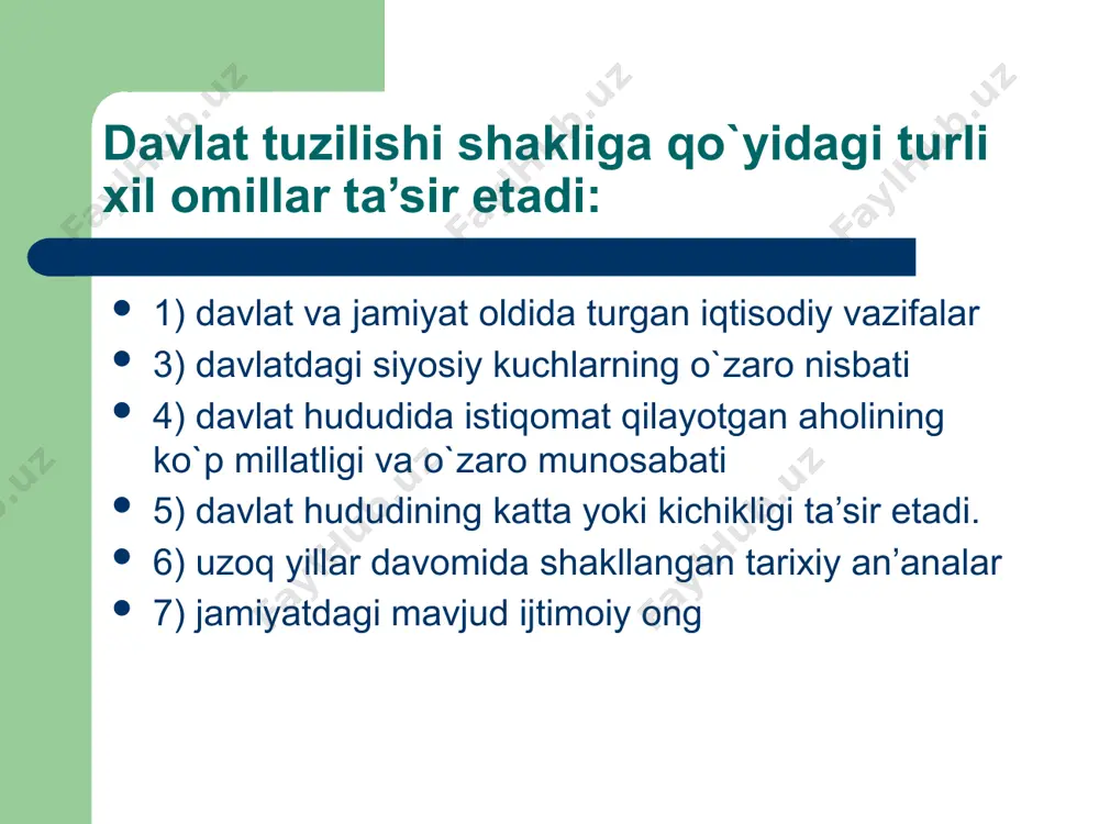 o`zbеkistоn rеspublikasining davlat tuzilishi va ma’muriy-hududiy bo`linishi - Page 5