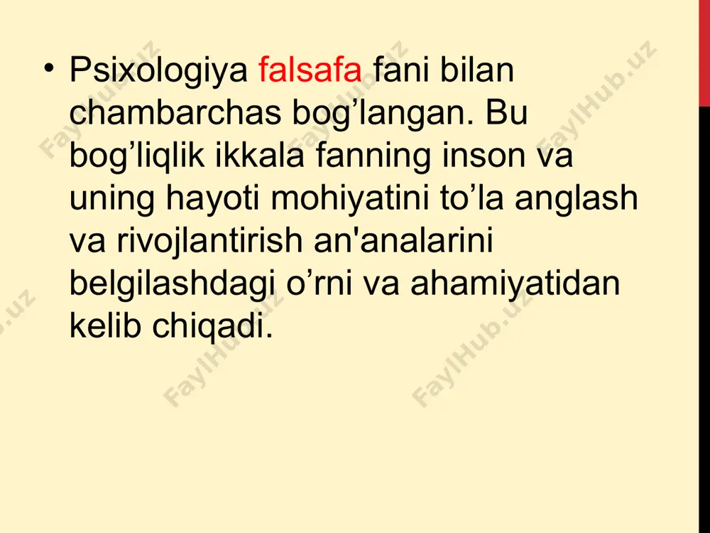 bo'lishi uchun sharoitlarni yaratadi (ta’sir ko‘rsatadi). bunday holda, uning paydo bo'lishi va dinamikasiga individual omillarning ta'siri belgilanadi. tegishli dinamikani aniqlash uchun tajriba zarur bo'lganda bir necha marta o'tkaziladi. laboratoriya tajribasi maxsus laboratoriya uskunalaridan foydalanish bilan amalga oshiriladi. bunda tashqi ta'sirlarning miqdori va sifati va ular keltirib chiqaradigan psixologik reaksiyalarni aniq qayd etish imkonini beradi. эксперимент стенли милгрэма tabiiy eksperimentda tadqiqotchi faoliyatini butunlay eksperimentga yo’naltiradi. ishtirokchi eksperimentdan xabardor bo’lmasligi mumkin. . ushbu turdagi tajribalar ma’lum darajadigi tartib qoida va tizim asosida tashkil etiladi. va shart sharoiti bilan boshqa eksperimentlardan farqlanadi. kuzatish. maqsadli ilmiy kuzatish ma'lum bir nazariy farazga asoslanadi; u oldindan ishlab chiqilgan rejaga muvofiq amalga oshiriladi va uning rivojlanishi va natijalari aniq qayd etiladi. psixologik modellashtirish; tadqiqotchi tadqiqot mavzusi va maqsadlariga qarab, o'rganilayotgan ob'ekt uchun o'ziga xos vaziyatni yaratadi, natijada uning xatti-harakati modellashtiriladi (faoliyat va muloqotdagi odam uchun). genetik taqqoslash- bu odamning rivojlanishi, shakllanishi bosqichlarini taqqoslash orqali aqliy faoliyat qonuniyatlarini …