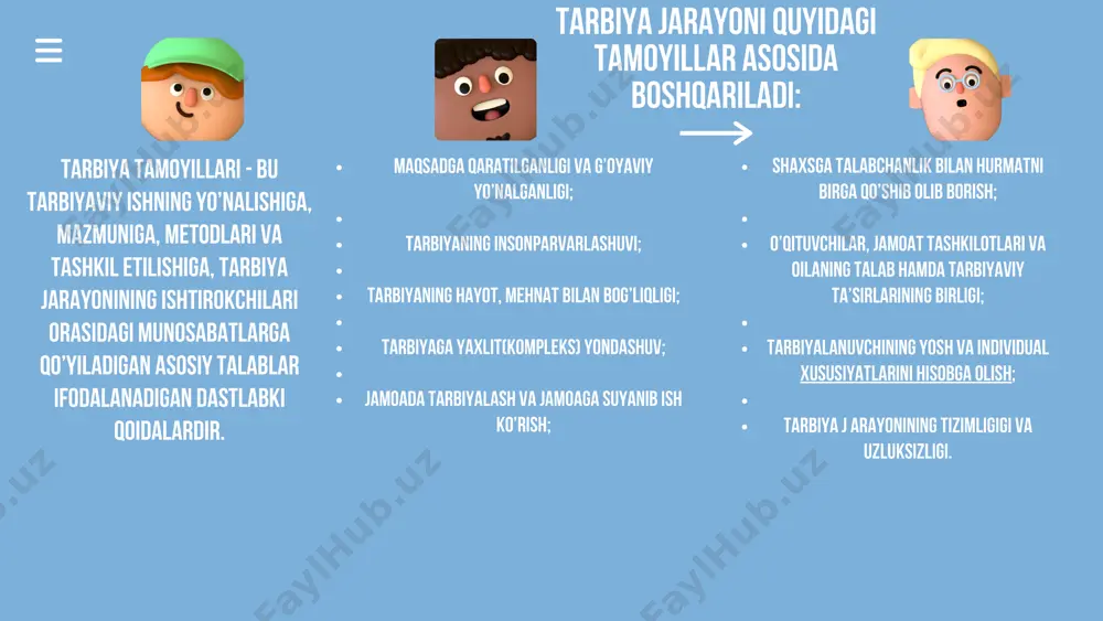 tarbiya tamoyillari - Page 3