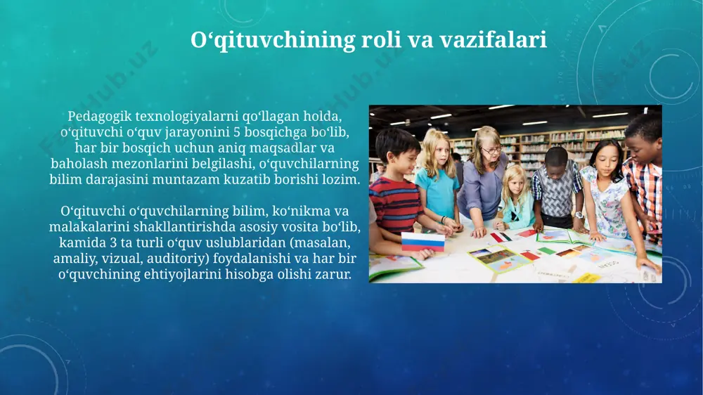 boshlang'ich sinf o'quvchilarining bilim ko'nikma va malakalarini shakllantirish - Page 5