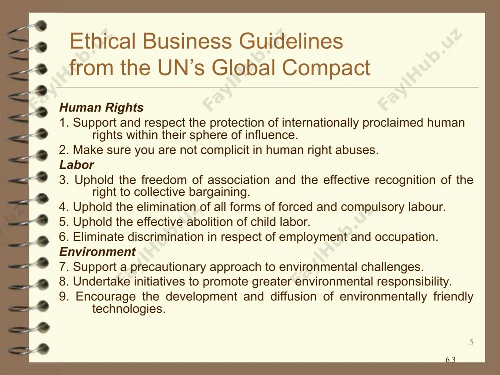 ess affairs: occupational safety and health fair labor practices consumer protection environmental protection * * how do organizations and government work together in society? how organizations influence government— personal contacts and networks public relations campaigns lobbying political action committees * * how do organizations and government work together in society? managers make the difference in ethics and social responsibility because … managers (and workers) must accept personal responsibility for doing the “right” things. managers play a crucial role in responding to public demands. ethics and social responsibility play a central role in managers’ decisions and activities. *