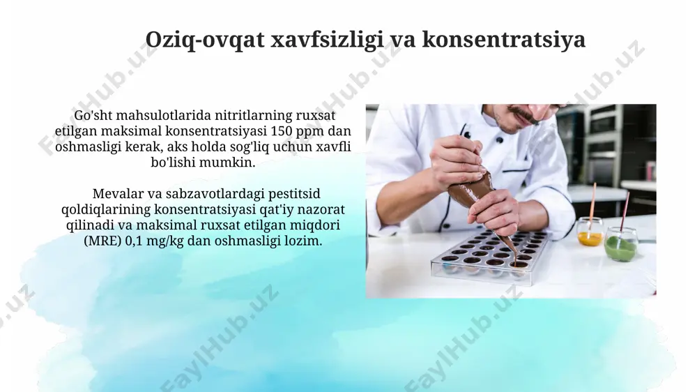oziqa muhitida erigan moddalar konsentratsiyasi - Page 5