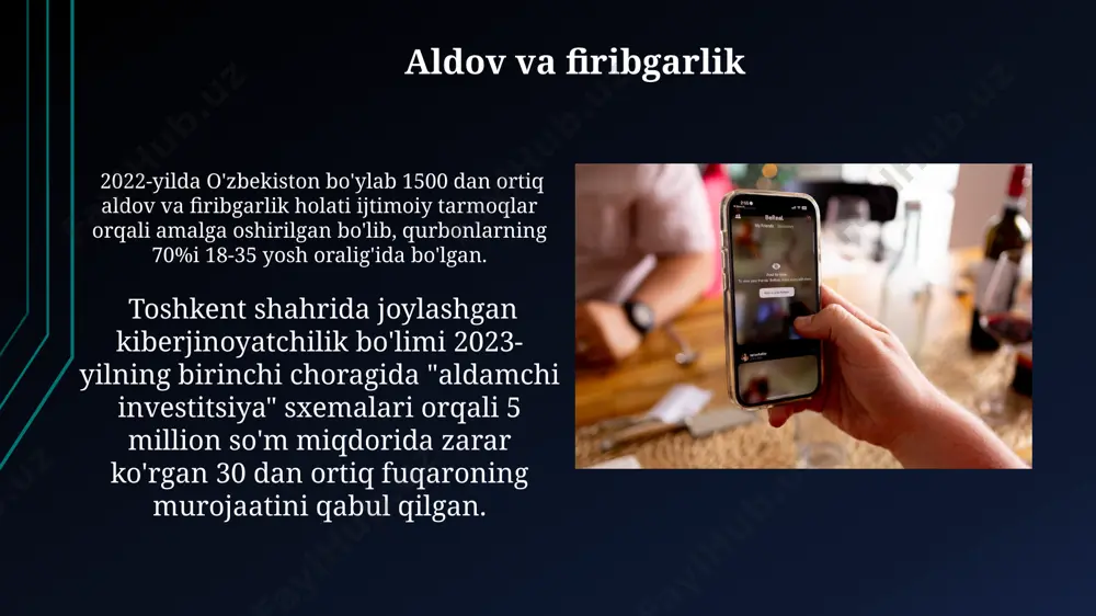 ijtimoiy mediada tahdid va xavf xatarlar - Page 5