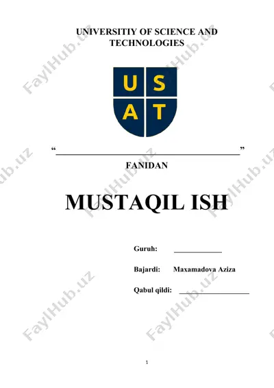 biznes va tadbirkorlik kapitali — DOCX