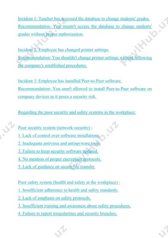 it security incident reporting guidelines - Page 3