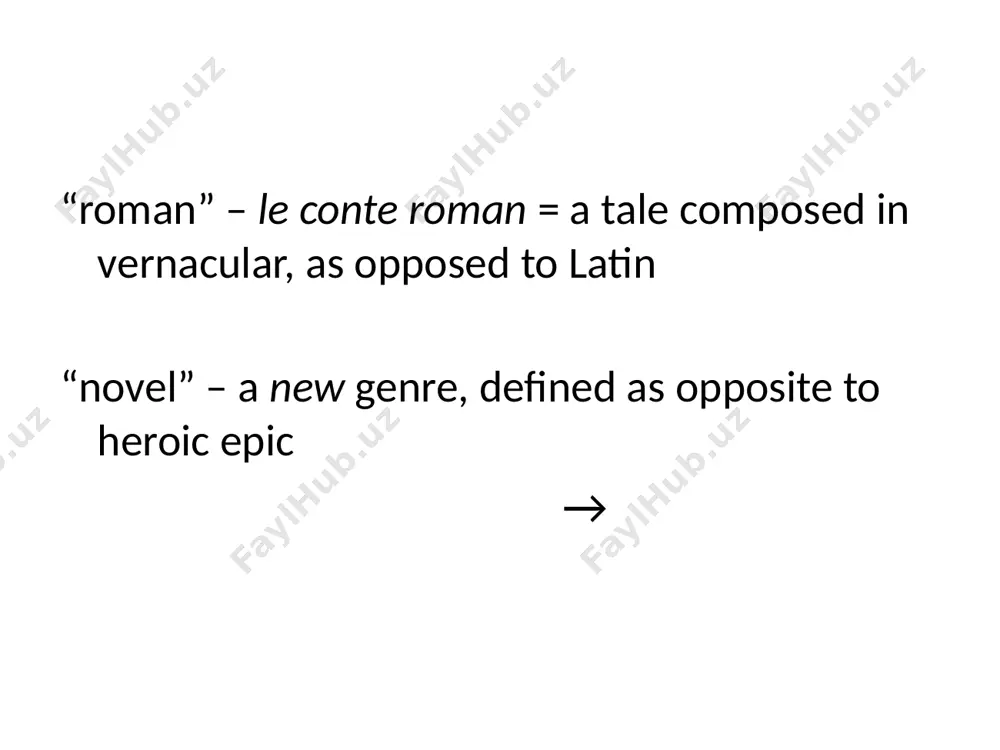 literary genres novel - Page 4